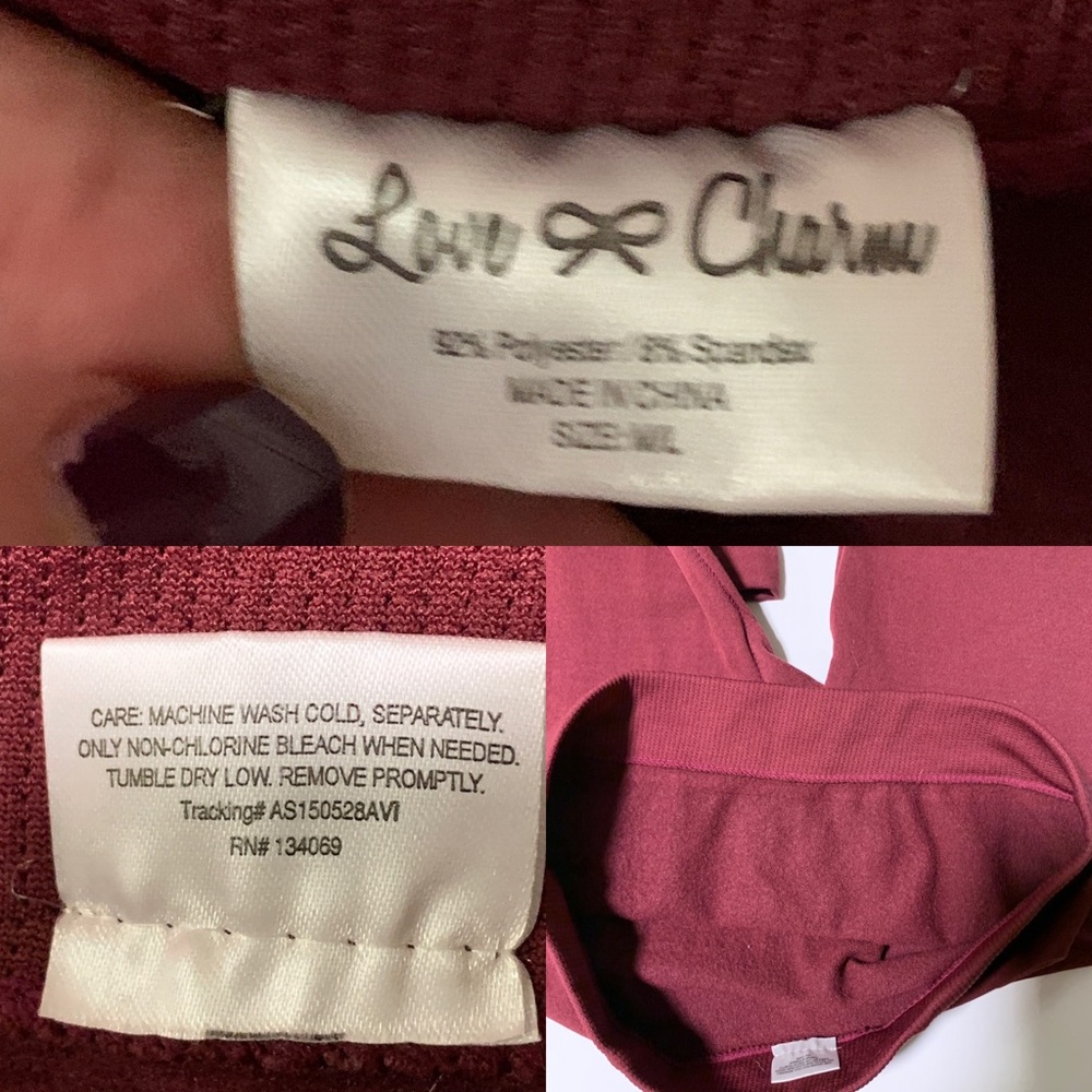 Red Camel Heirloom Romance Striped Shift Dress with Coordinating Leggings XL - Picture 11 of 11